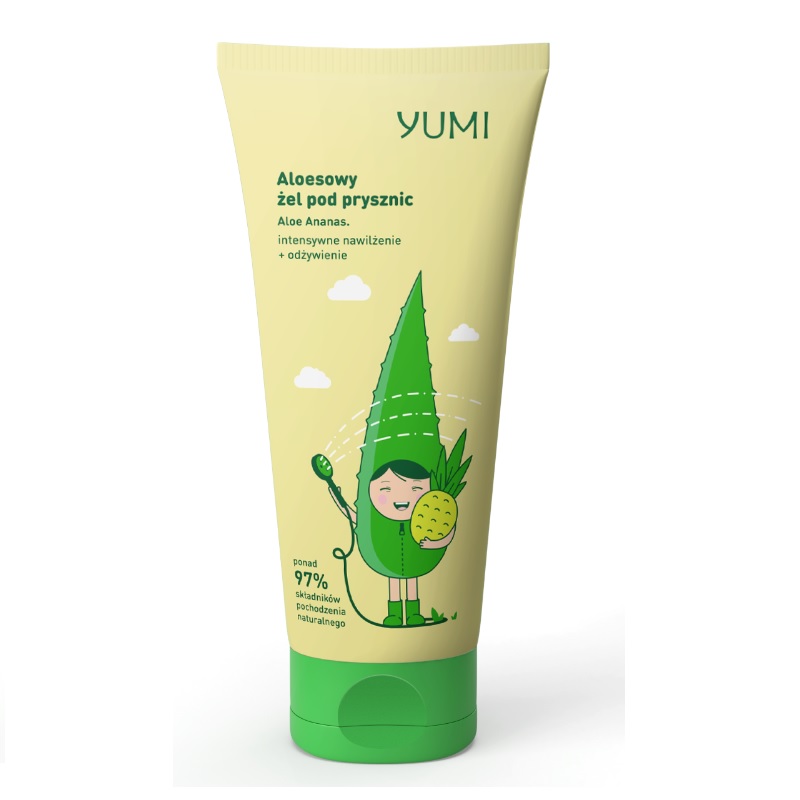 14260911681719509 Aloe Ananas aloesowy żel pod prysznic 200ml - obrazek 1