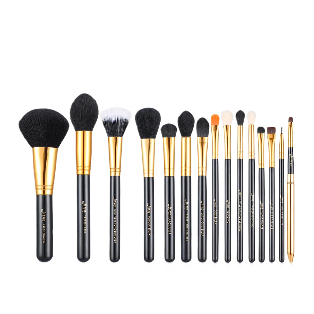 14272321734071371 Essential Makeup Brushes zestaw pędzli do makijażu T093 15szt. - obrazek 1