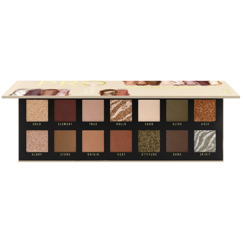 14296181696252900 Pro Natural Spirit Slim Eyeshadow Palette paleta cieni do powiek 010 Neutral Elements 10.6g - obrazek 1