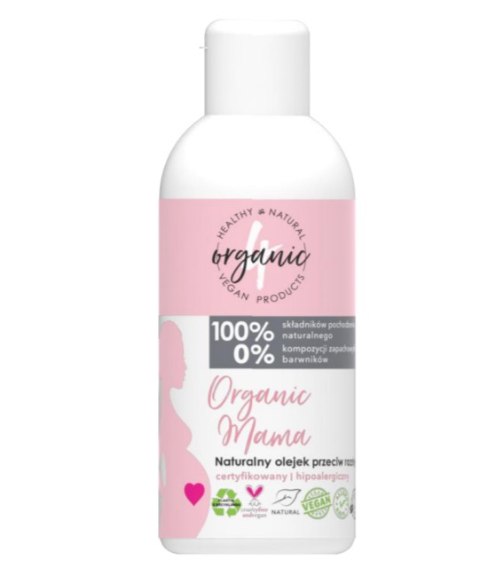 14404551617687632 Organic Mama naturalny olejek przeciw rozstępom 100ml - obrazek 1