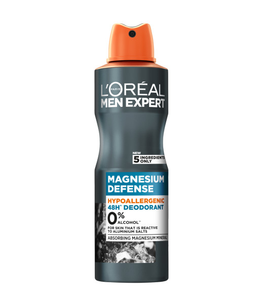 14469051646037674 Men Expert Magnesium Defense hipoalergiczny dezodorant spray 150ml - obrazek 1