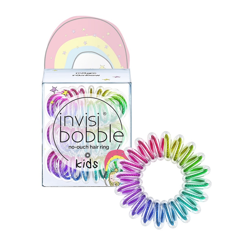 14510571684809933 Kids gumki do włosów Magic Rainbow 3szt - obrazek 1
