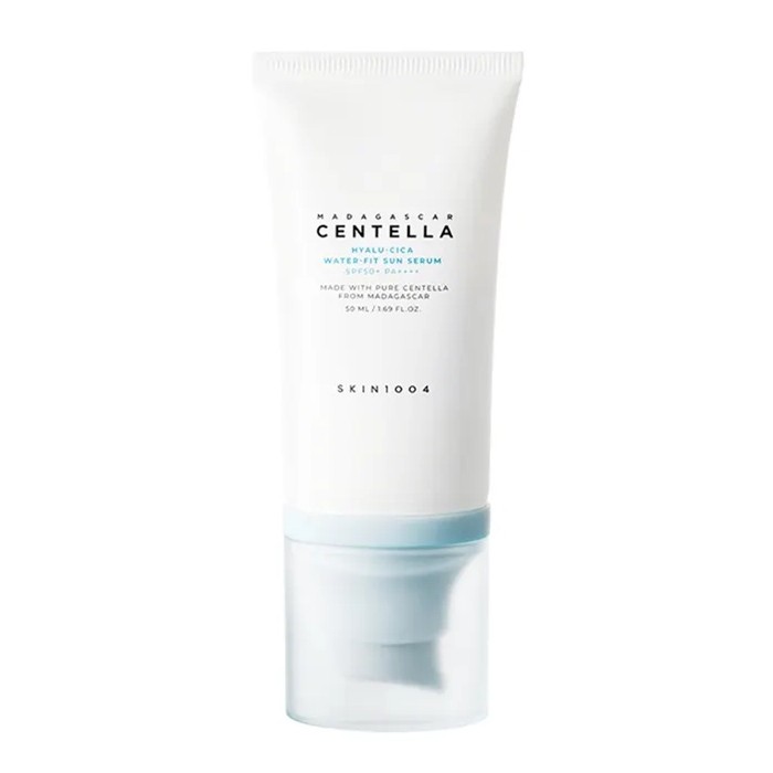 1451901757324071 Madagascar Centella Hyalu-Cica Water-Fit Sun Serum lekki nawilżający krem przeciwsłoneczny SPF50+ PA++++ 50ml - obrazek 1