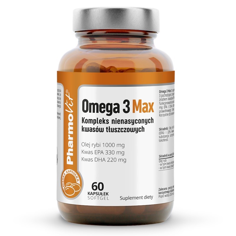 14553751746609021 Omega 3 Max suplement diety 60 kapsułek - obrazek 1