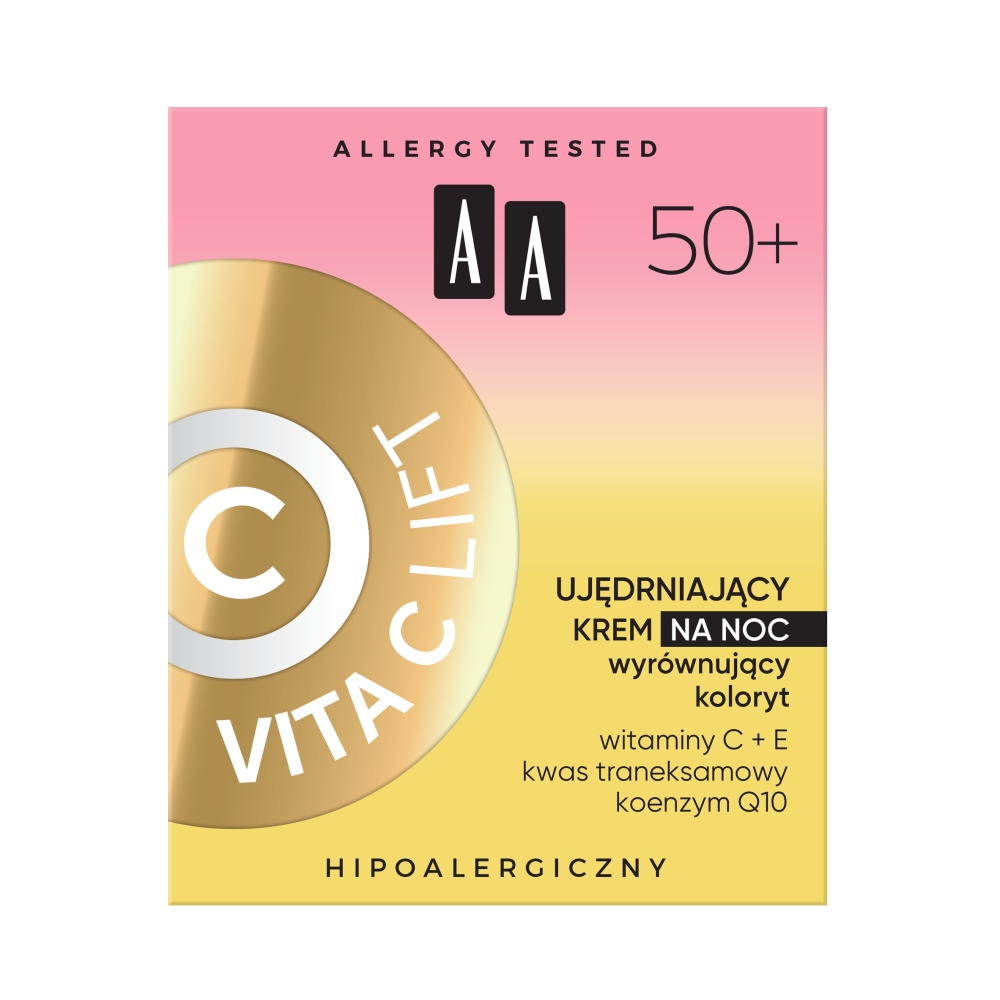 14577321633001992 Vita C Lift 50+ ujędrniający krem na noc wyrównujący koloryt 50ml - obrazek 1