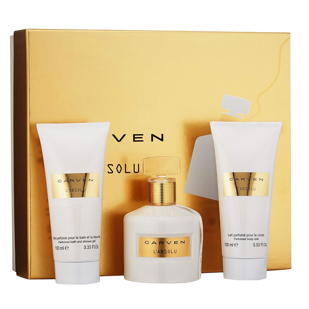 14655021727090658 L'Absolu zestaw woda perfumowana spray 100ml + mleczko do ciała 100ml + żel pod prysznic 100ml - obrazek 1