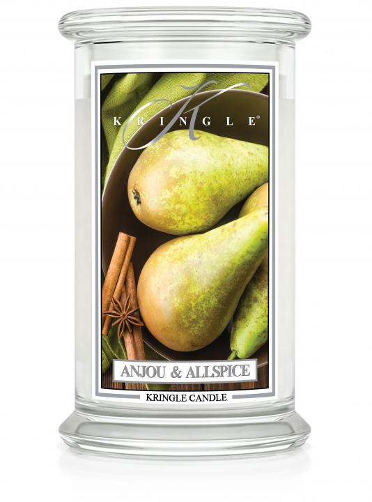 14659441634790406 Duża świeca zapachowa z dwoma knotami Anjou & Allspice 623g - obrazek 1