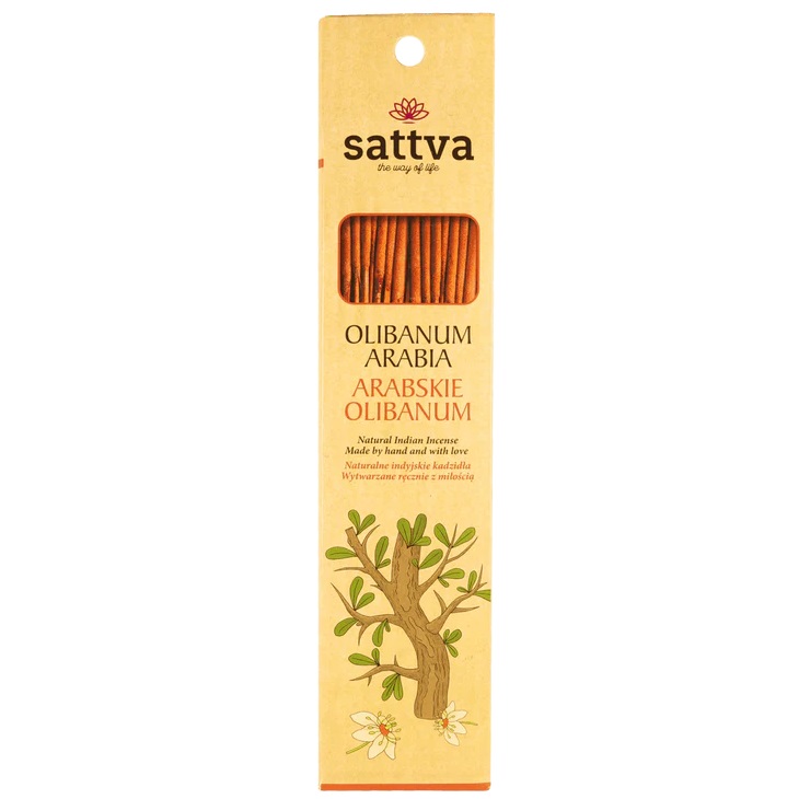 14663941749461868 Natural Indian Incense naturalne indyjskie kadzidełko Olibanum Arabia 15szt - obrazek 1