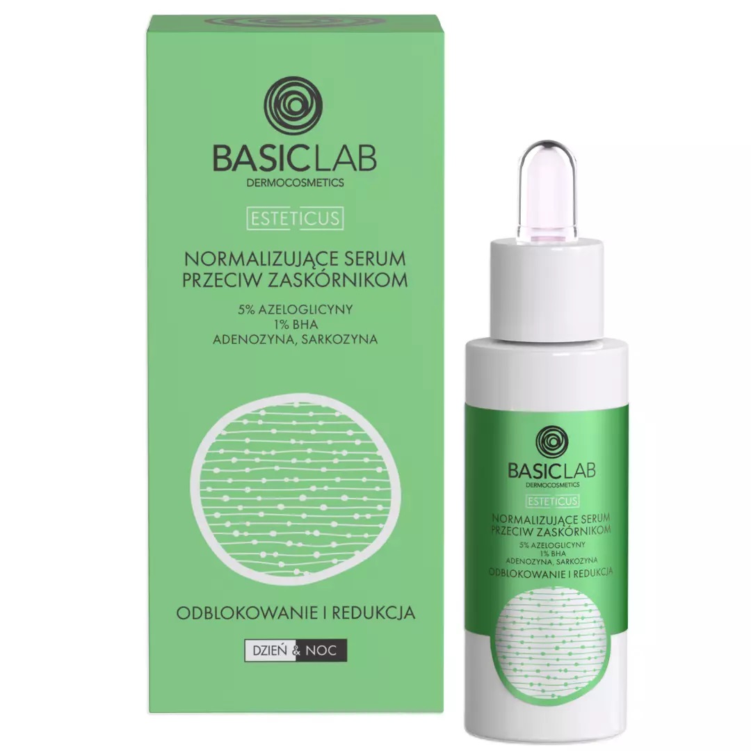 14682271709903088 Esteticus normalizujące serum przeciw zaskórnikom z 5% azeloglicyny i 1% BHA 30ml - obrazek 1