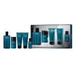 Cool Water Men zestaw woda toaletowa spray 125ml + żel pod prysznic 75ml + balsam po goleniu 75ml + dezodorant sztyft 75ml + woda toaletowa spray 15ml