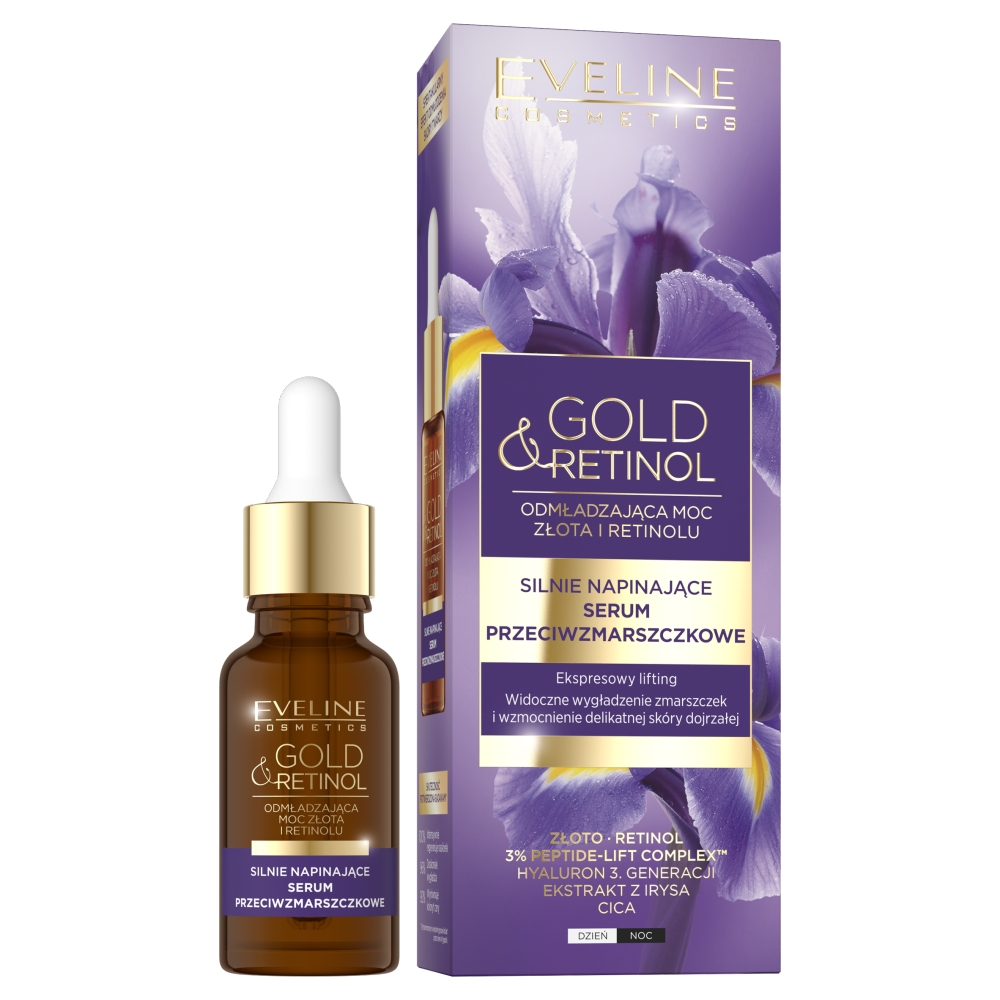 14717801700575438 Gold&Retinol silnie napinające serum przeciwzmarszczkowe 18ml - obrazek 1