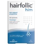 Hairfollic Him suplement diety wspierający zdrowe włosy 30 tabletek