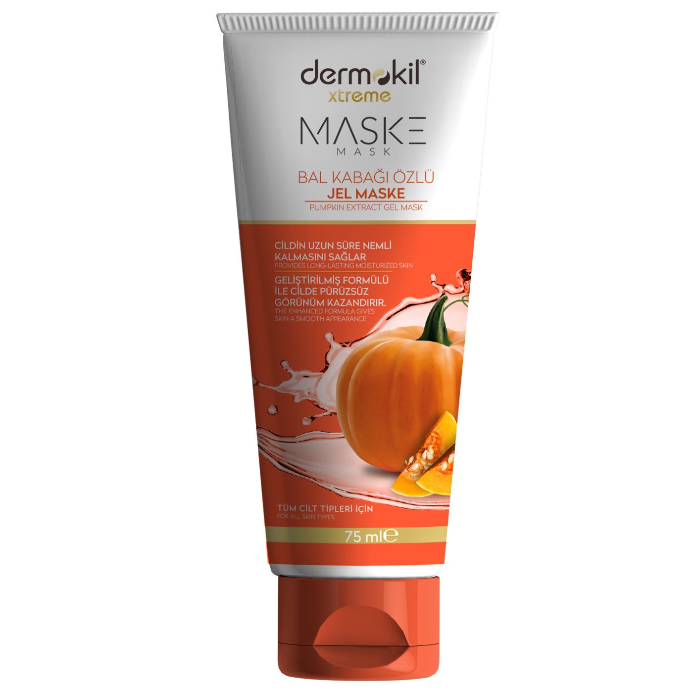 14769801691066727 Xtreme Pumpkin Extract Gel Mask żelowa maska z ekstraktem z dyni 75ml - obrazek 1