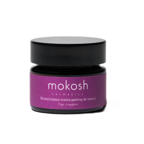 14779621754909934 Oczyszczająca maska-peeling do twarzy Figa z węglem 15ml - obrazek 1