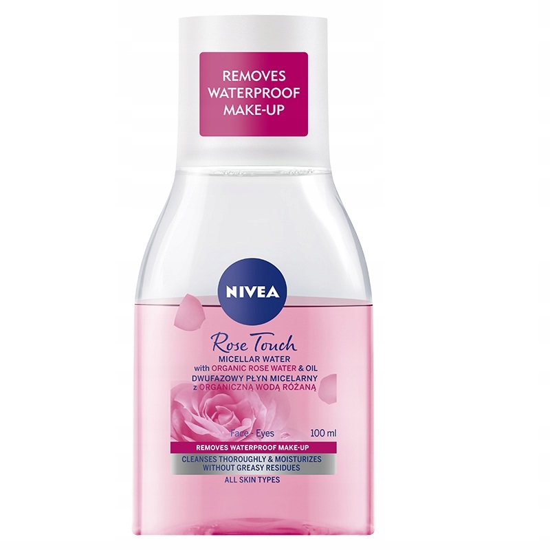 14786091664274891 Rose Touch dwufazowy płyn micelarny z organiczną wodą różaną 100ml - obrazek 1