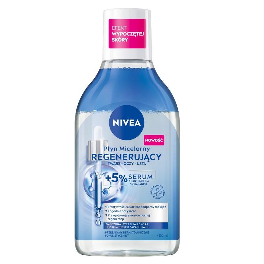 CREATOR: gd-jpeg v1.0 (using IJG JPEG v62), quality = 90 Regenerujący płyn micelarny z 5% serum 400ml - obrazek 1