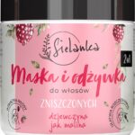 2 w 1 maska i odżywka do włosów zniszczonych Malina 250ml