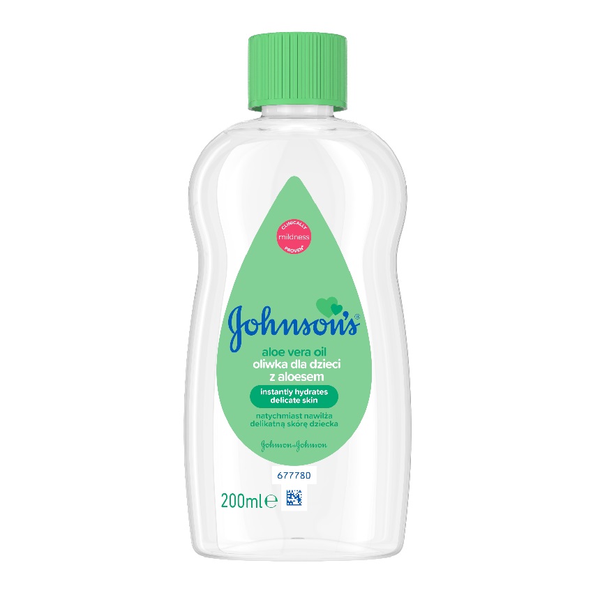 14929551678364410 Johnson's Baby aloesowa oliwka dla dzieci 200ml - obrazek 1