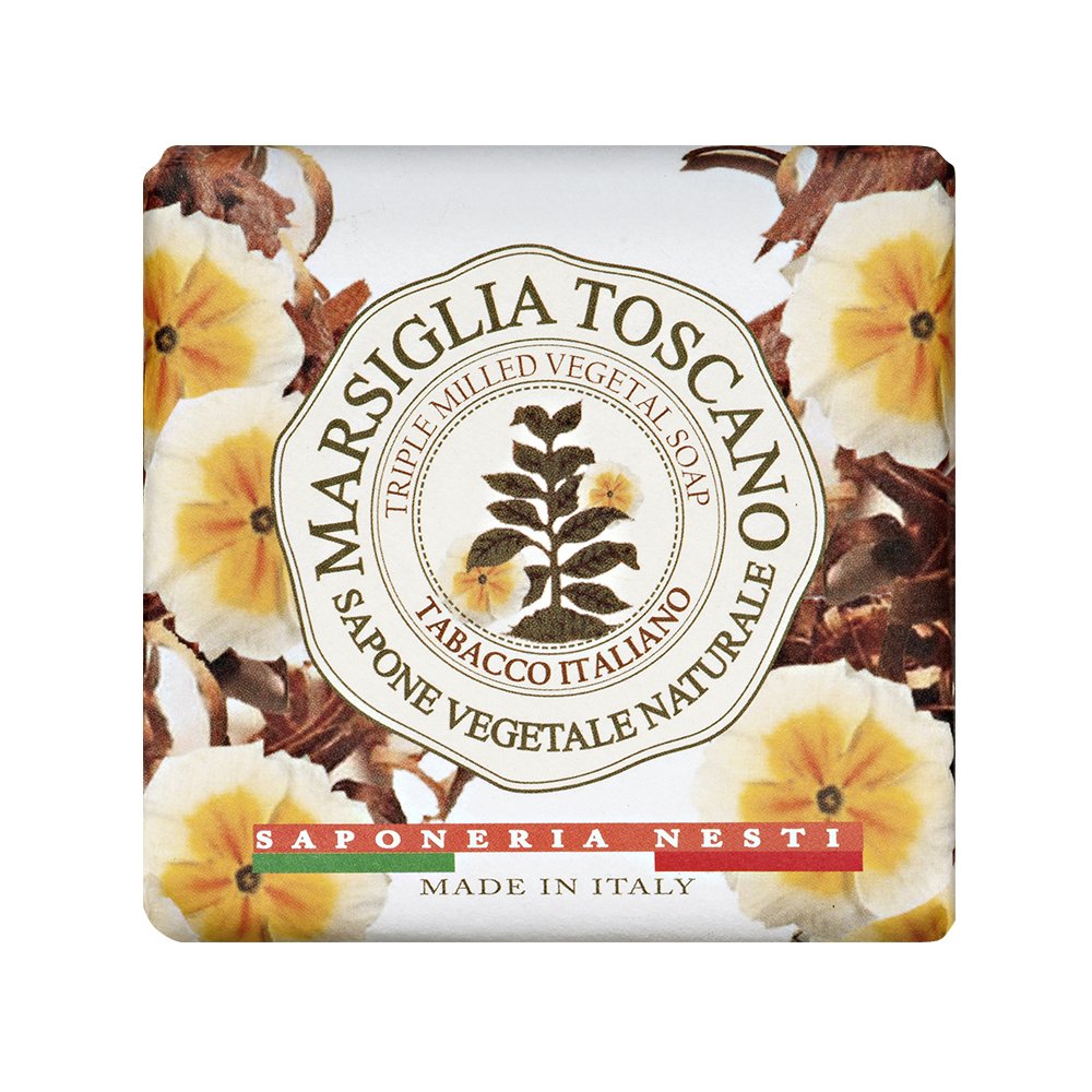 14935731678267805 Marsiglia Toscano Tabacco Italiano naturalne mydło toaletowe 200g - obrazek 1