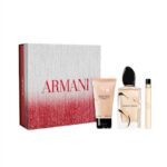 Si Intense zestaw woda perfumowana spray 100ml + woda perfumowana spray 10ml + balsam do ciała 50ml