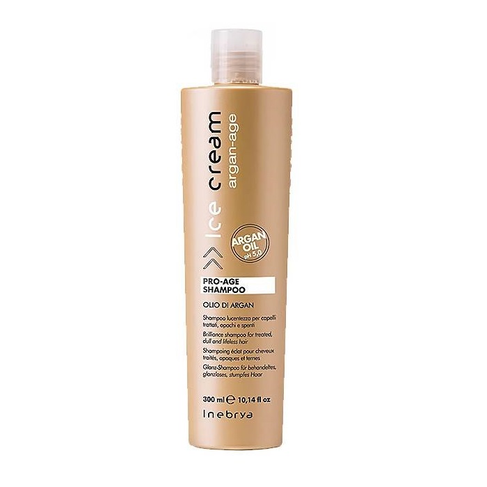 15076291602179580 Ice Cream Argan-Age Pro-Age Shampoo szampon oczyszczający z olejkiem arganowym 300ml - obrazek 1