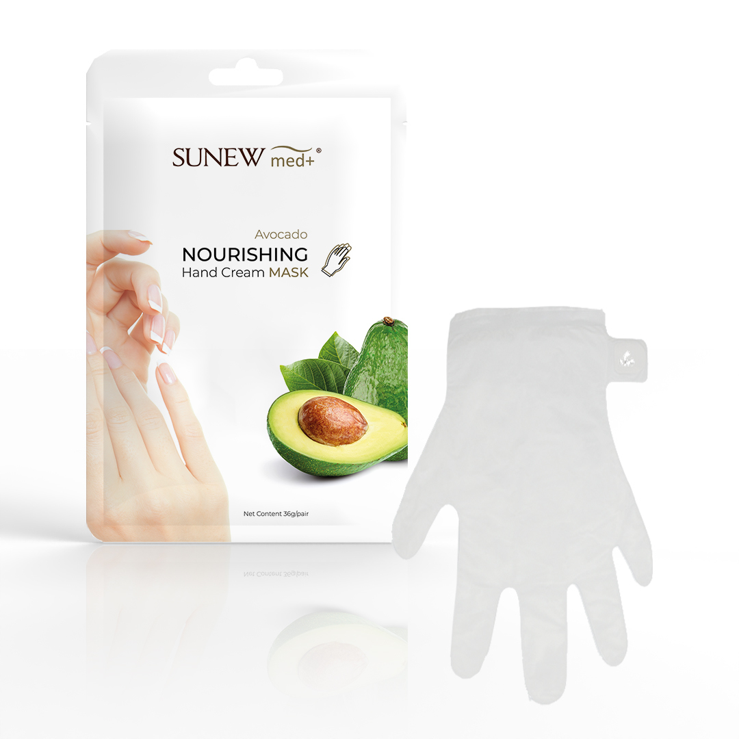 15120981660016172 Nourishing Hand Cream Mask intensywnie nawilżająco-odżywcza maska do dłoni w formie rękawiczek Awokado - obrazek 1