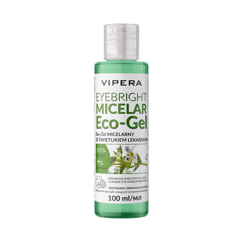 1514531643654699 Eyebright Micelar Eco-Gel eko-żel micelarny ze świetlikiem lekarskim do demakijażu zmęczonych oczu 100ml - obrazek 1