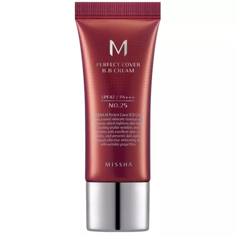 15175791721396071 M Perfect Cover BB Cream SPF42/PA+++ wielofunkcyjny krem BB No.25 Warm Beige 20ml - obrazek 1