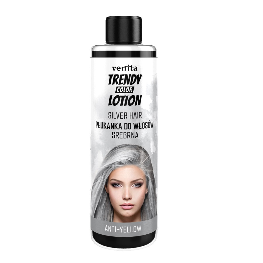 15178561677822487 Trendy Color Lotion płukanka do włosów Srebrna 200ml - obrazek 1