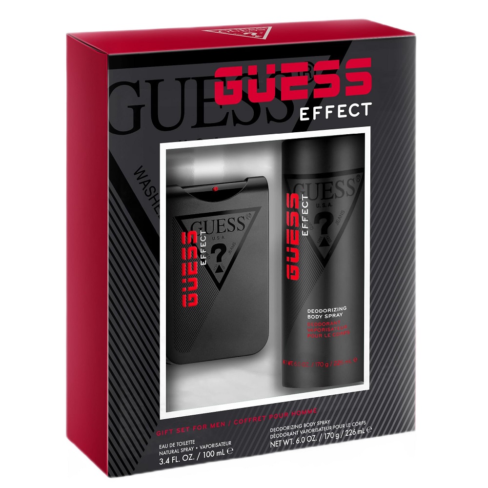 15185231732102985 Guess Effect zestaw woda toaletowa spray 100ml + dezodorant spray 226ml - obrazek 1