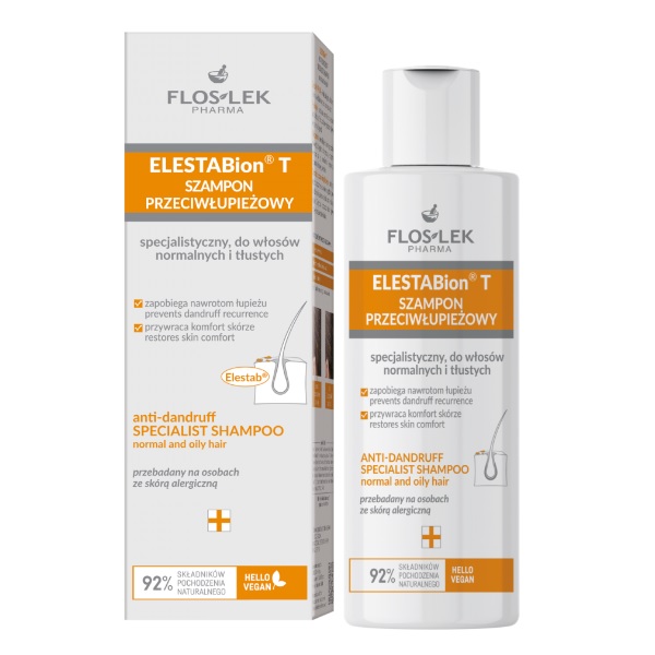 1524721676021947 ELESTABion T szampon przeciwłupieżowy do włosów normalnych i tłustych 150ml - obrazek 1