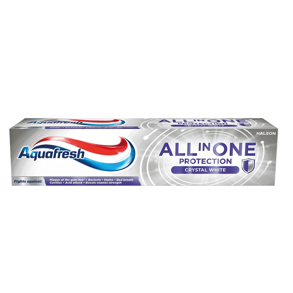 1527671756481540 All In One Protection pasta do zębów z fluorkiem Crystal White 75ml - obrazek 1