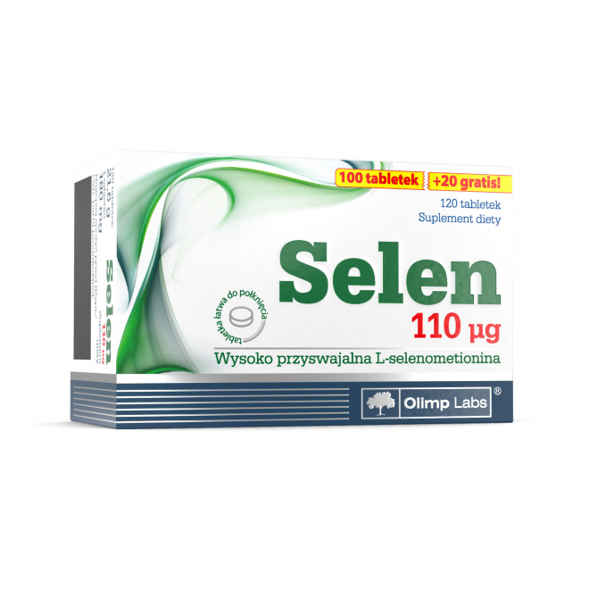 15276771742972235 Selen 110 µg suplement diety 120 tabletek - obrazek 1