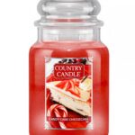 Duża świeca zapachowa z dwoma knotami Candy Cane Cheesecake 680g