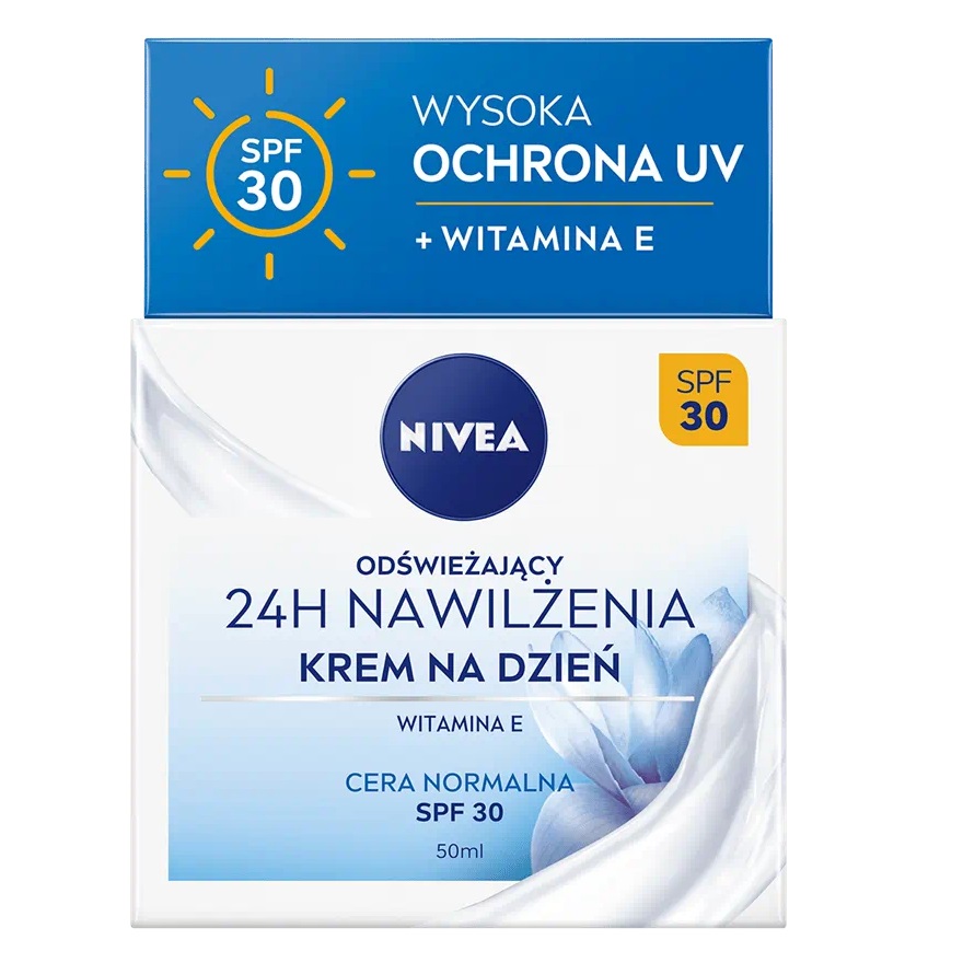 15494861744884474 24H Nawilżenia odświeżający krem na dzień SPF30 cera normalna 50ml - obrazek 1