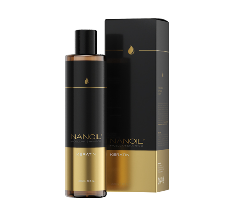15509081613646770 Keratin Micellar Shampoo micelarny szampon z keratyną 300ml - obrazek 1