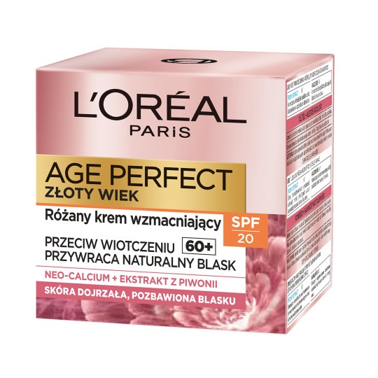 15530761709874216 Age Perfect Golden Age 60+ różany krem na dzień SPF20 50ml - obrazek 1
