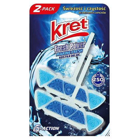 15552711592374760 Fresh Power zawieszka do WC Marine Fresh 2x40g - obrazek 1