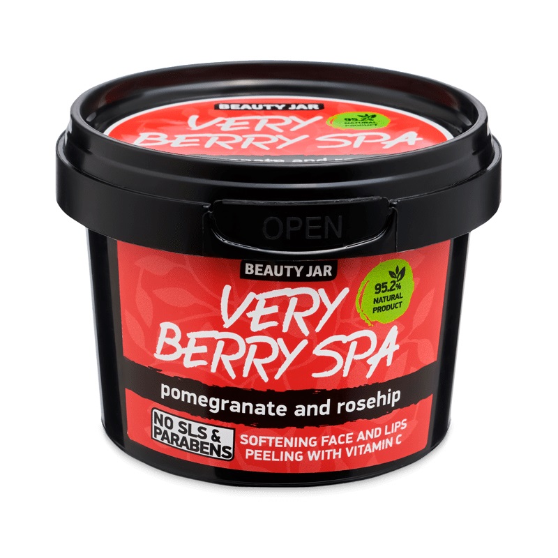 15577721663851008 Very Berry Spa delikatny peeling do twarzy i ust z witaminą C 120g - obrazek 1