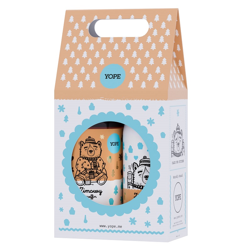 15596271634543359 Zimowy Muffin zestaw naturalne mydło do rąk 500ml + naturalny balsam do ciała 300ml - obrazek 1