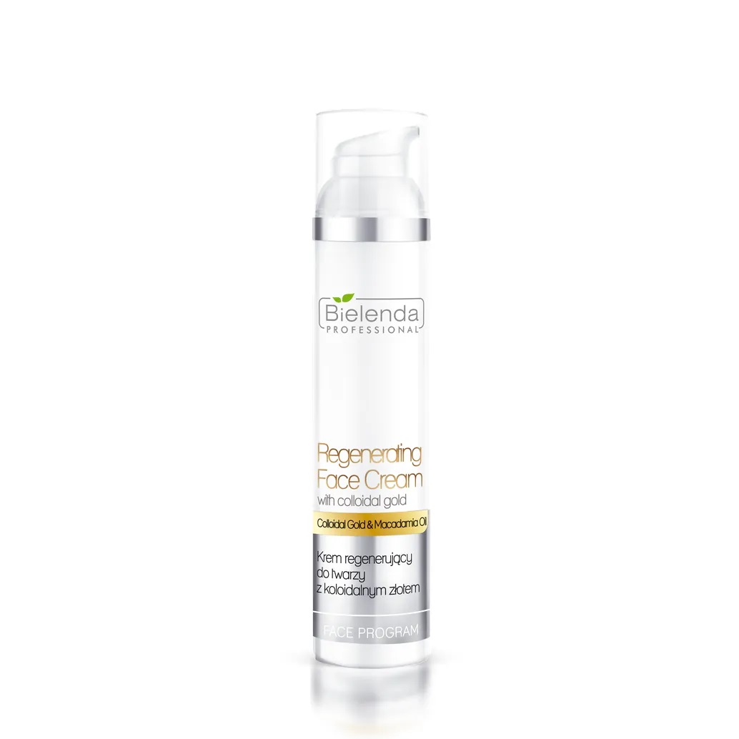 15689161650535103 Regenerating Face Cream krem regenerujący do twarzy z koloidalnym złotem 100ml - obrazek 1