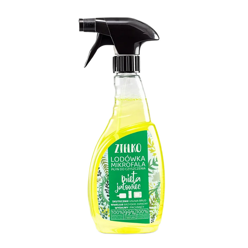 15713961715082364 Lodówka i Mikrofala płyn do czyszczenia Mięta & Jałowiec 500ml - obrazek 1