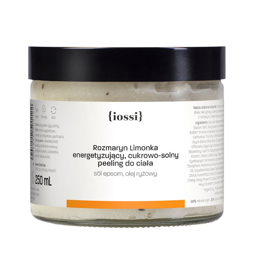 1582081770957515 Rozmaryn Limonka energetyzujący cukrowo-solny peeling do ciała 250ml - obrazek 1