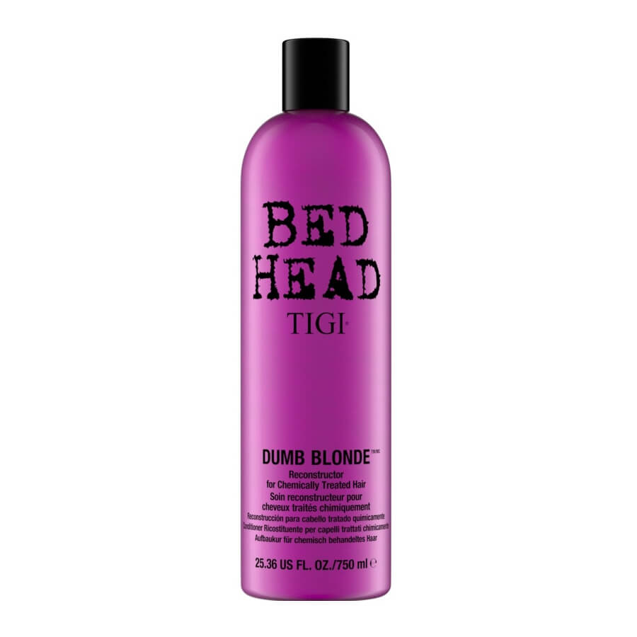 15822861615190887 Bed Head Dumb Blonde Reconstructor odbudowująca odżywka do włosów blond zniszczonych zabiegami chemicznymi 750ml - obrazek 1