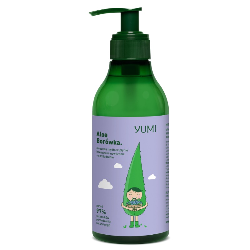 15827651681483700 Aloe Borówka aloesowe mydło w płynie 300ml - obrazek 1