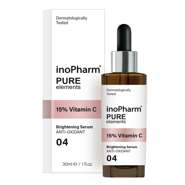 15858491660051174 Pure Elements 15% Vitamin C Brightening Serum serum do twarzy z 15% witaminą C 30ml - obrazek 1