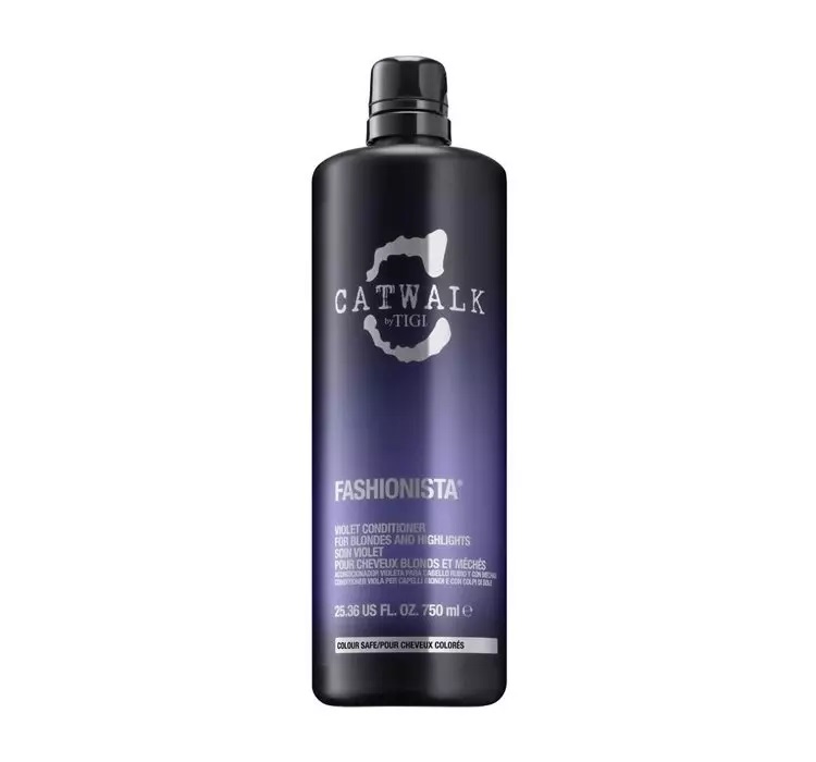 15978931657881052 Catwalk Fashionista Violet Conditioner odżywka do włosów blond i z pasemkami 750ml - obrazek 1