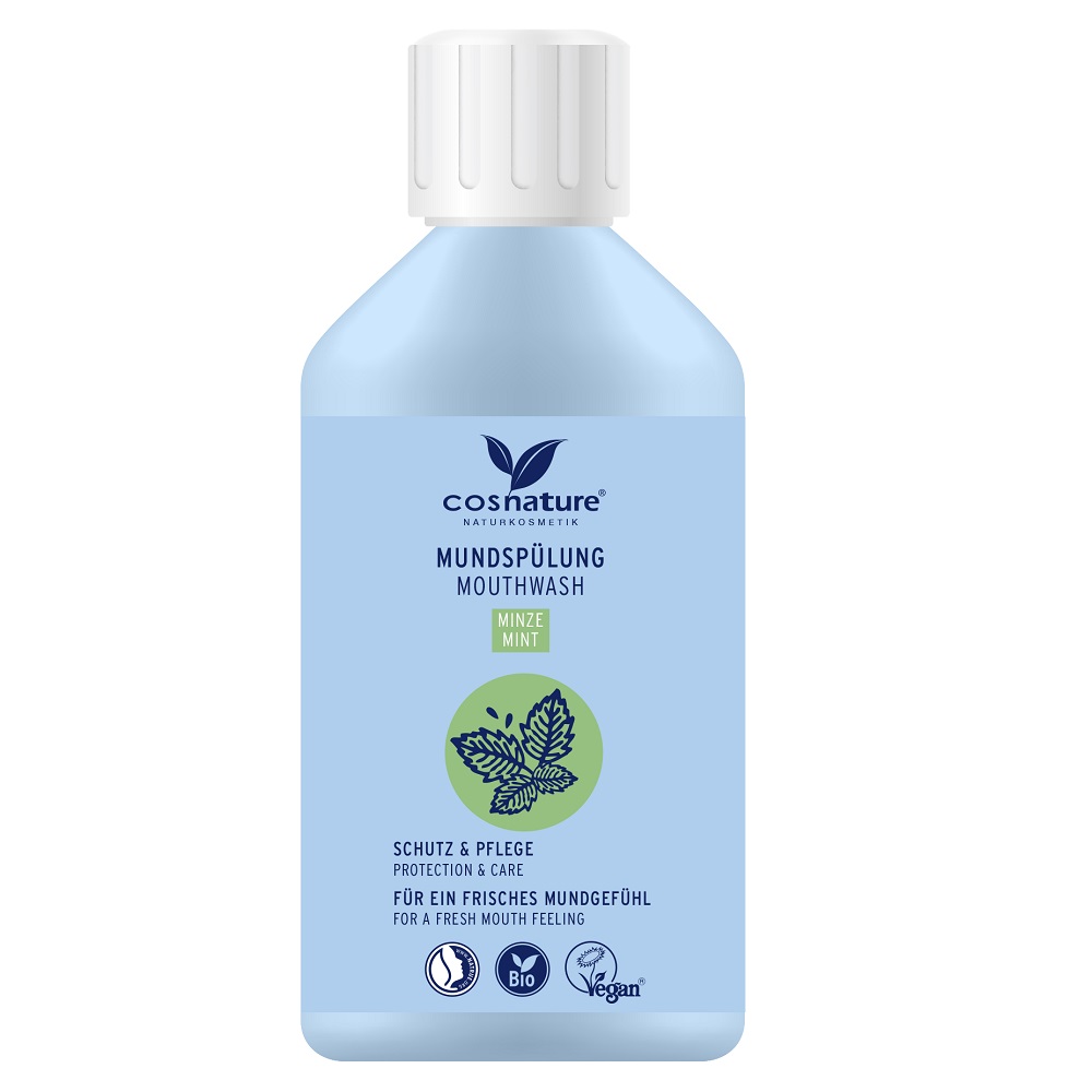 15999221751601588 Mouthwash płyn do płukania ust o smaku miętowym z fluorem 300ml - obrazek 1