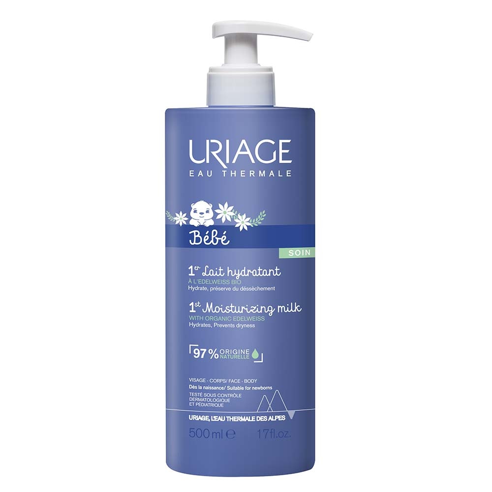 16065171667467349 Bebe 1st Moisturizing Milk nawilżające mleczko do ciała dla dzieci 500ml - obrazek 1