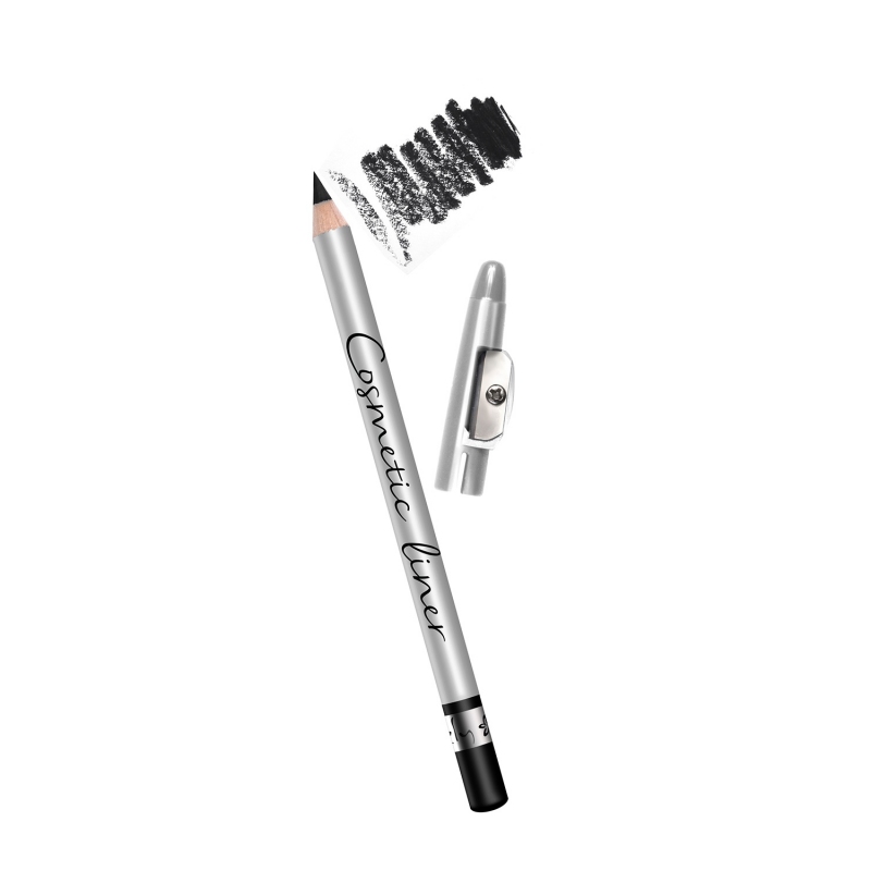 16107161572432717 Cosmetic Liner konturówka do oczu z temperówką 02 Czarna - obrazek 1